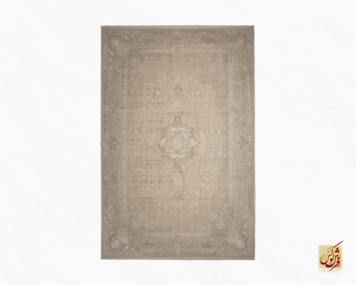 3009-0 فرش وینتیج 3009 نسکافهای صدفی