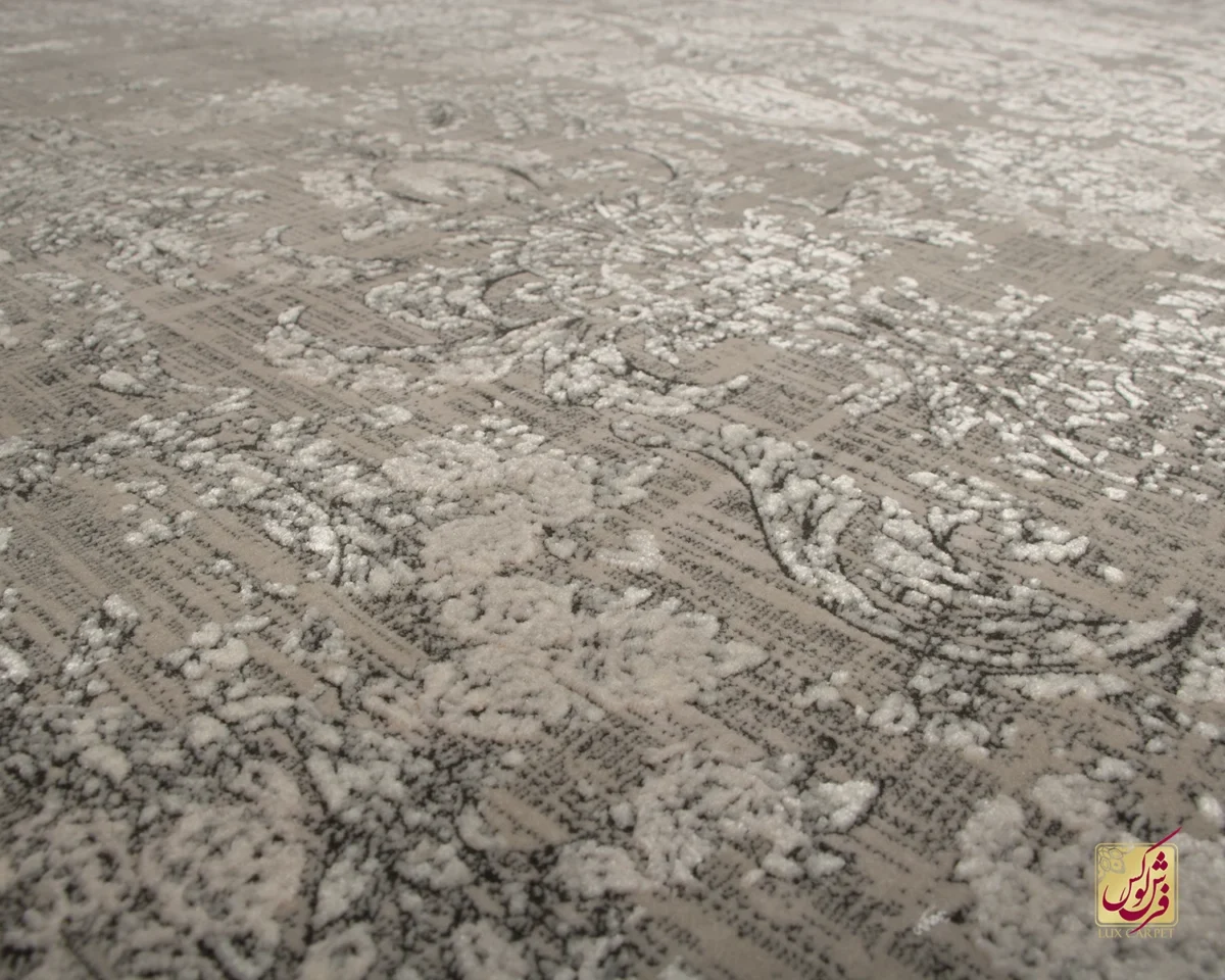 فرش وینتیج 49925 طوسی