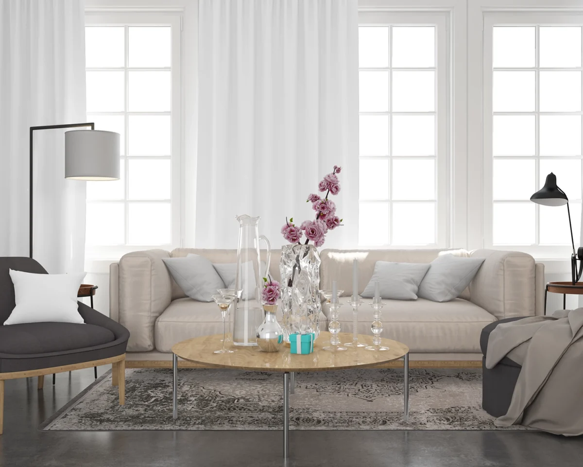 فرش وینتیج HBV 545 طوسی صدفی