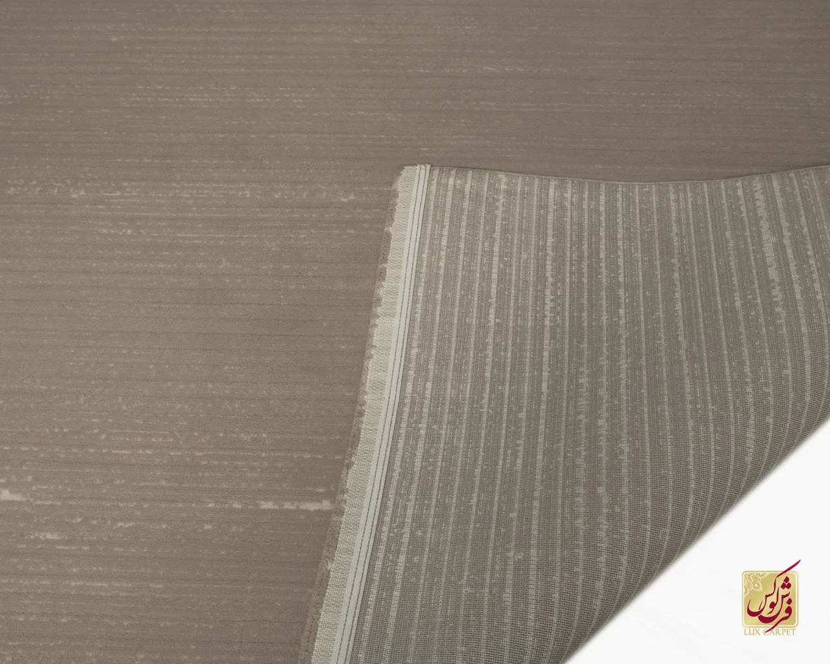 فرش مینیمال 9021 کرم تیره