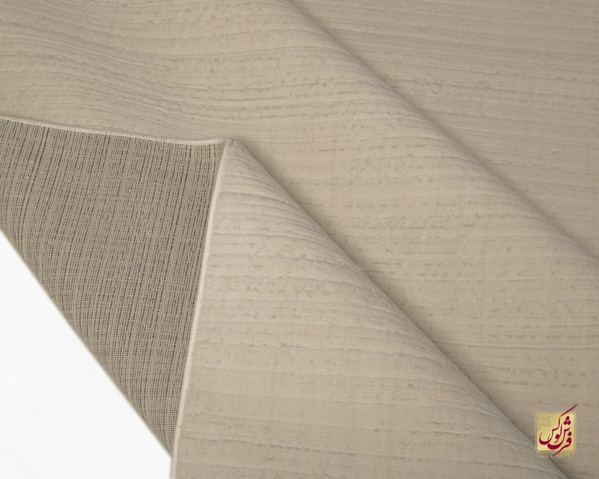 فرش مینیمال 9022 کرم روشن