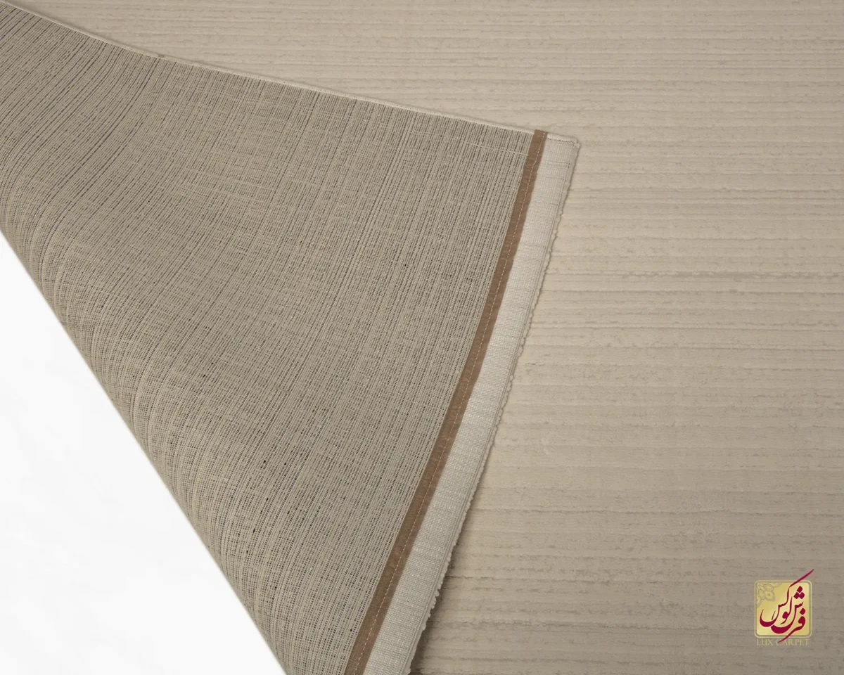 فرش مینیمال 9022 کرم روشن