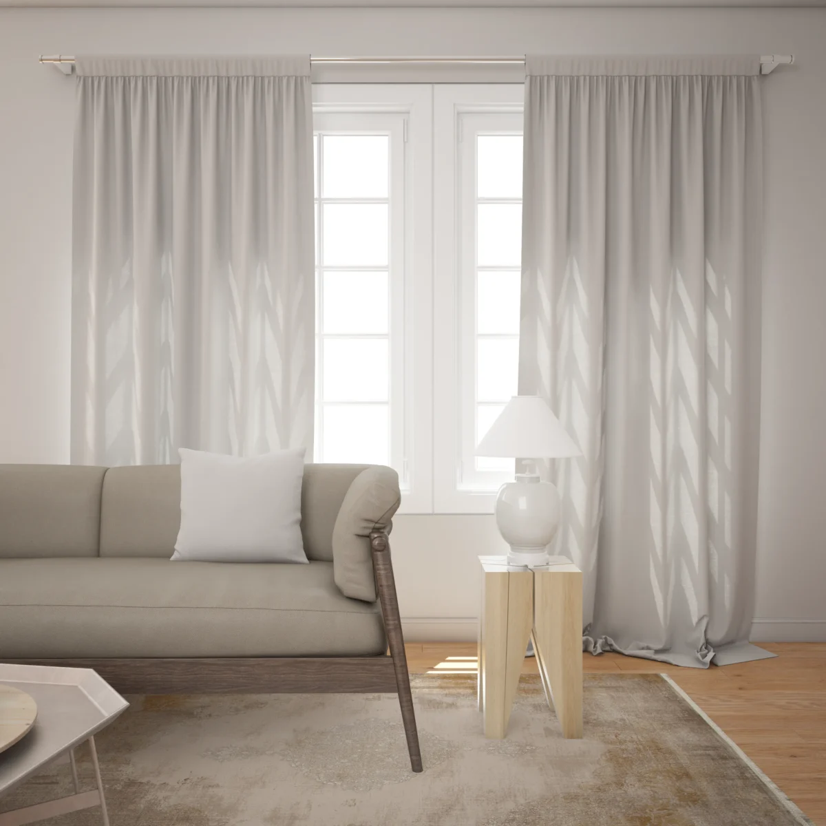 فرش وینتیج 9117 نسکافه‌ای آجری