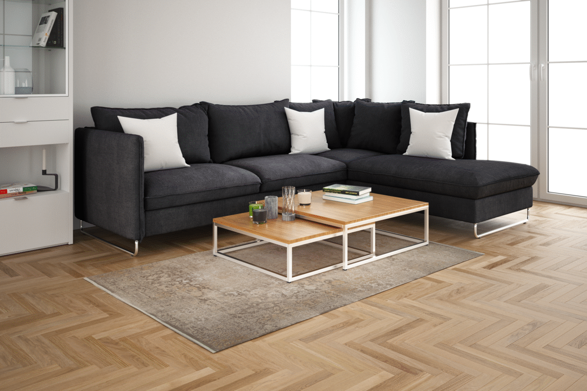 فرش وینتیج 9417 نسکافه‌ای بژ