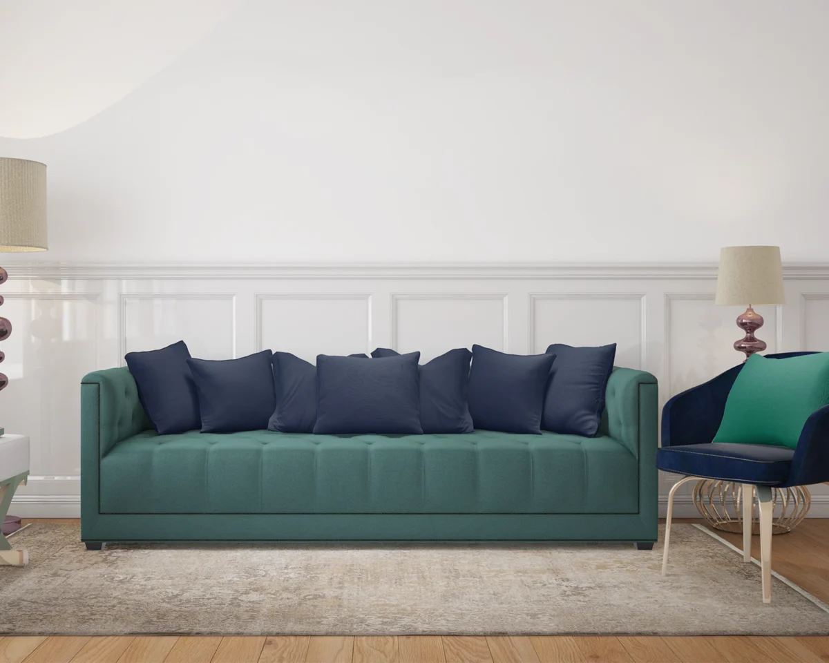 فرش وینتیج 9417 نسکافه‌ای بژ