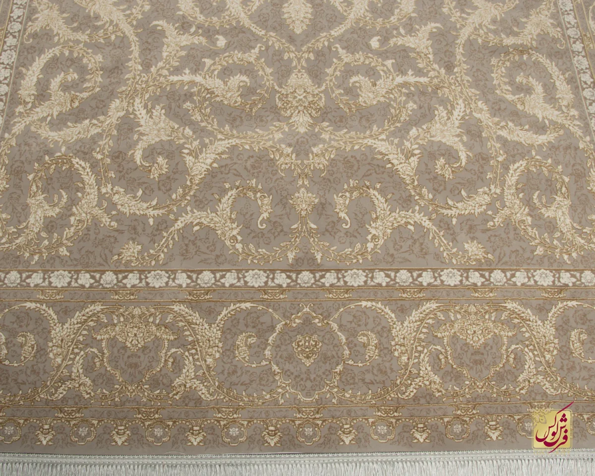 فرش کلاسیک بردیا نسکافه‌ای