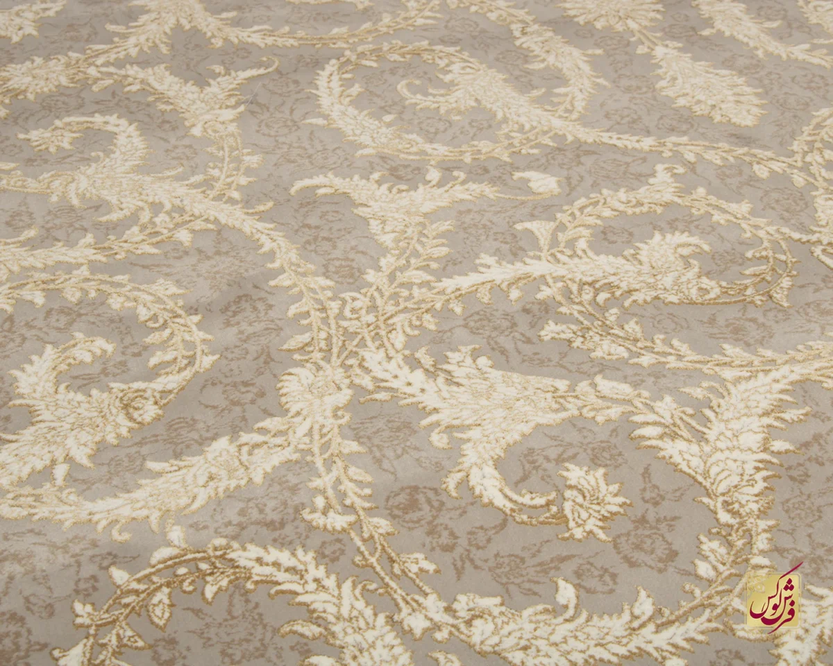 فرش کلاسیک بردیا نسکافه‌ای