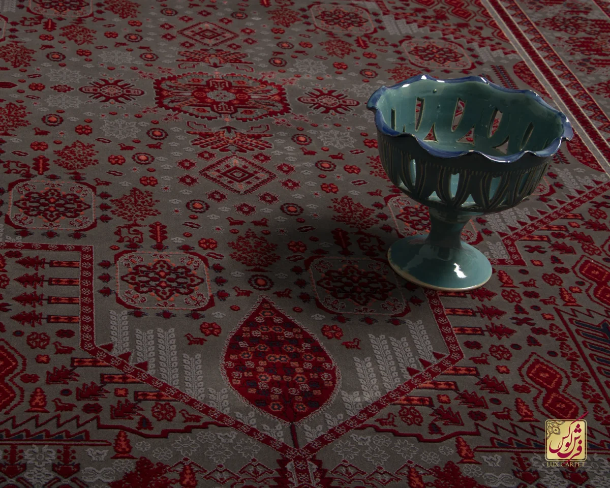 فرش وینتیج درختی دودی DLM