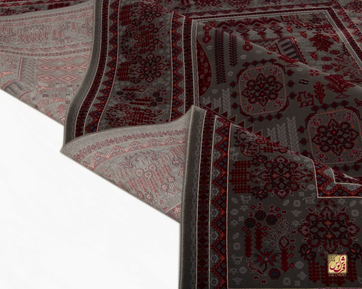 فرش وینتیج درختی دودی DLM