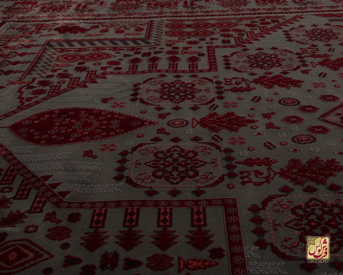 فرش وینتیج درختی دودی DLM