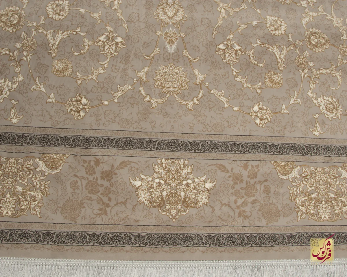 فرش کلاسیک فریبا نسکافه‌ای