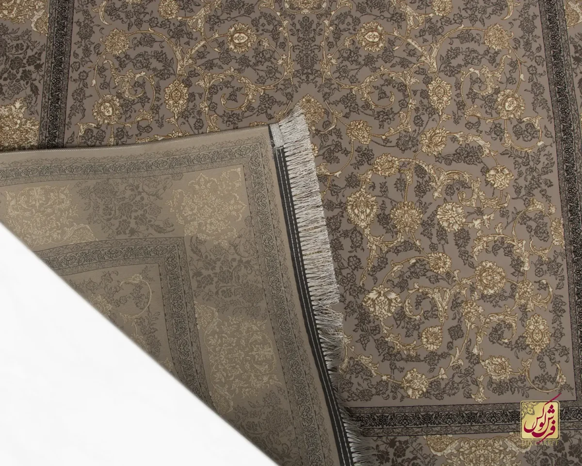 فرش کلاسیک فیروزه صدفی