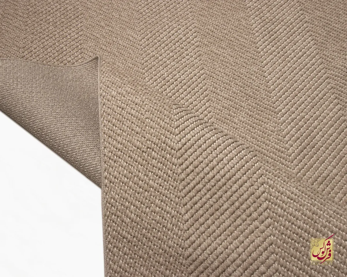 فرش مینیمال 2354 کرم