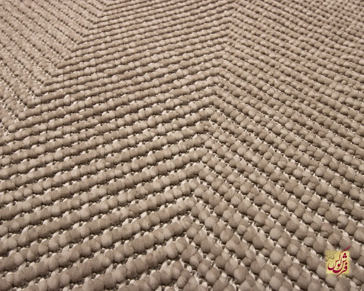 فرش مینیمال 2354 کرم