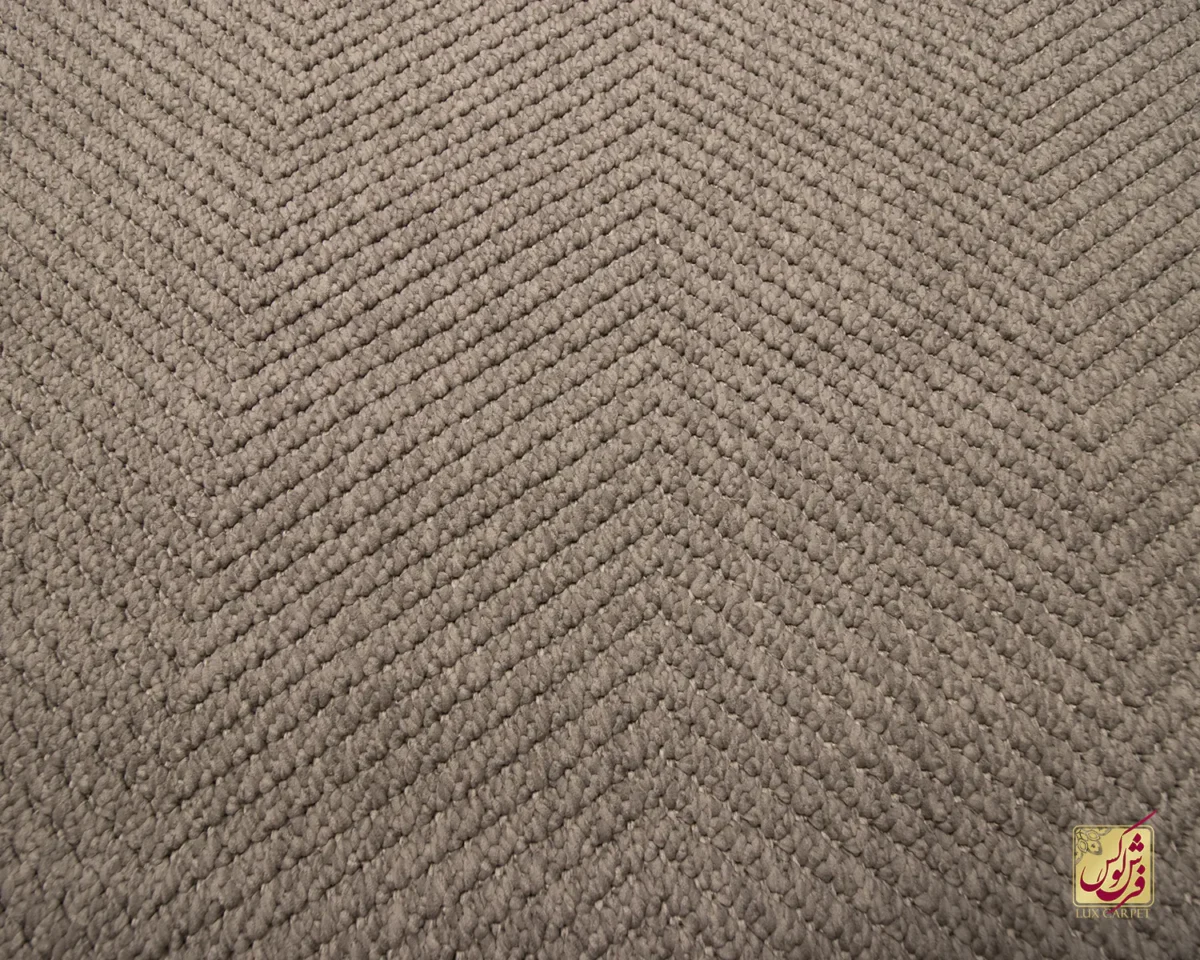 فرش مینیمال 3372 کرم تیره