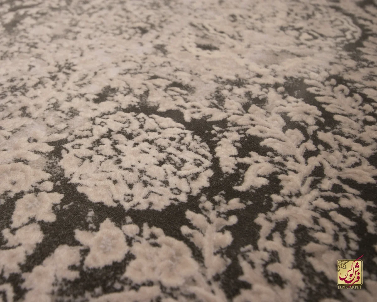 فرش وینتیج 420 طوسی سبز