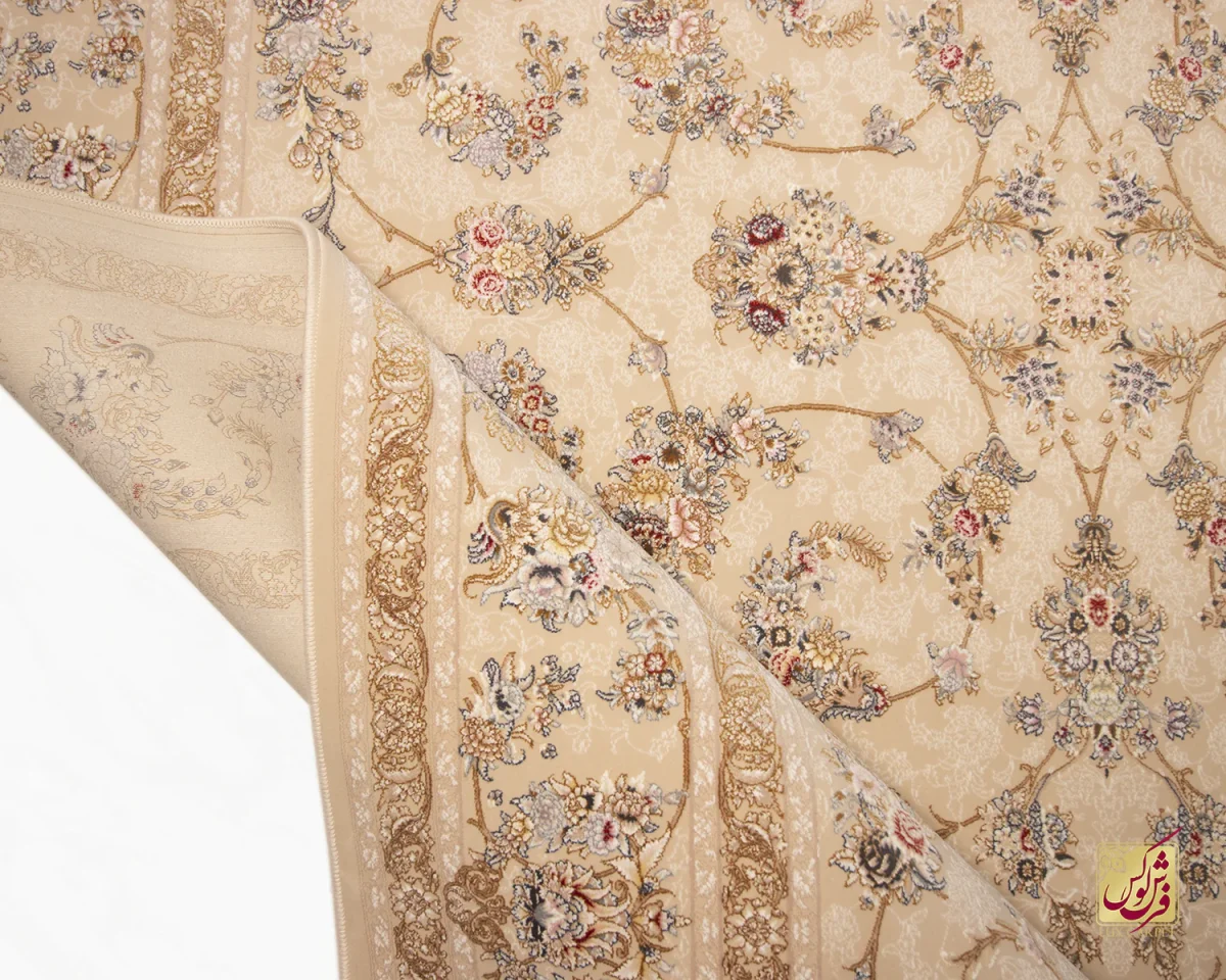 فرش کلاسیک C15107 کرم