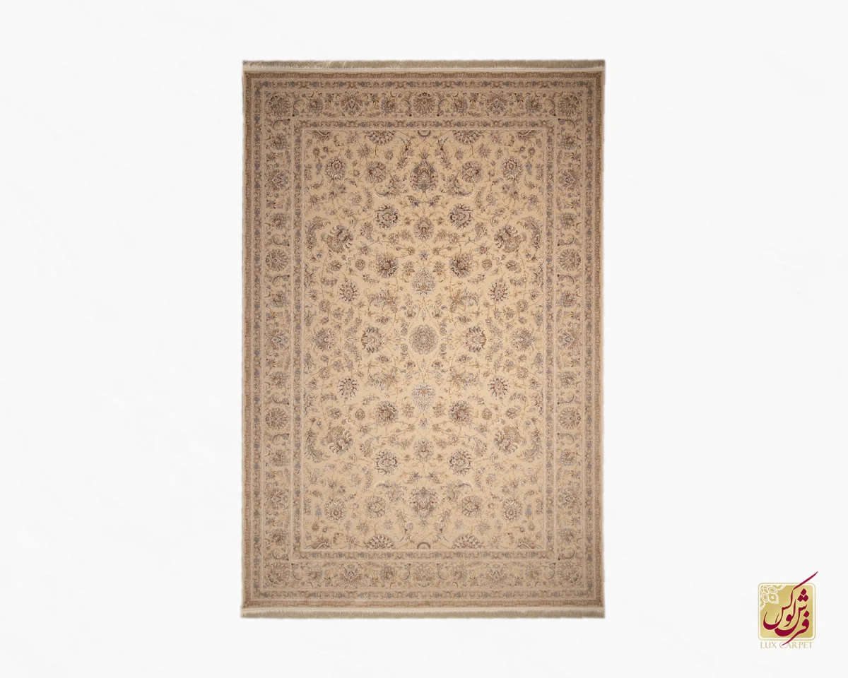 فرش کلاسیک C15113 کرم
