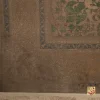 فرش وینتیج HR 161 نسکافه‌ای سبز