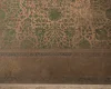 فرش وینتیج HR 161 نسکافه‌ای سبز