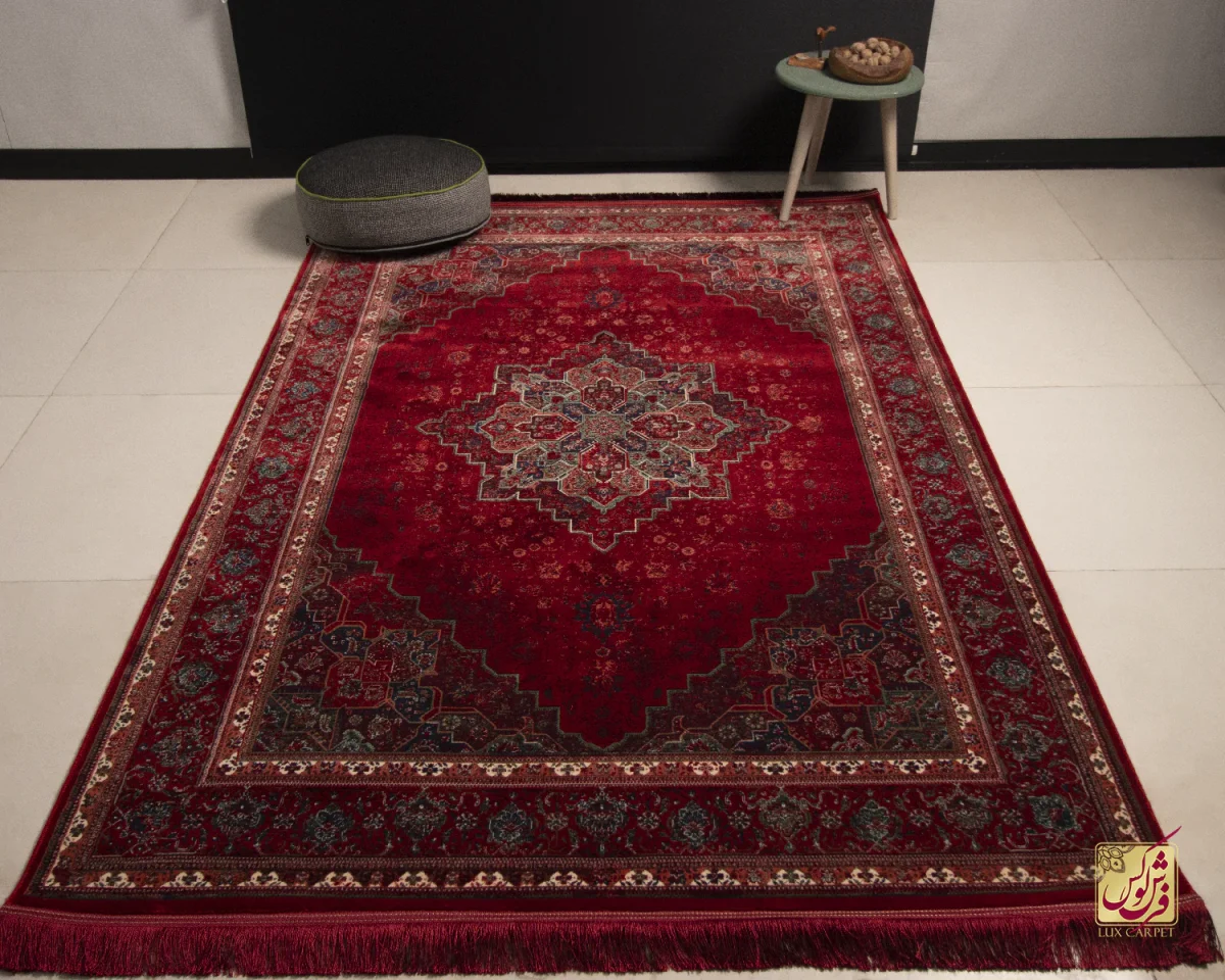 فرش وینتیج هریس LG قرمز