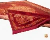 فرش ابریشم ماشینی X1969 قرمز لاکی