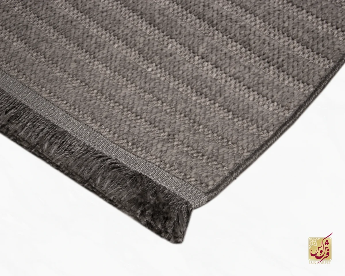 فرش مینیمال 3310 طوسی تیره