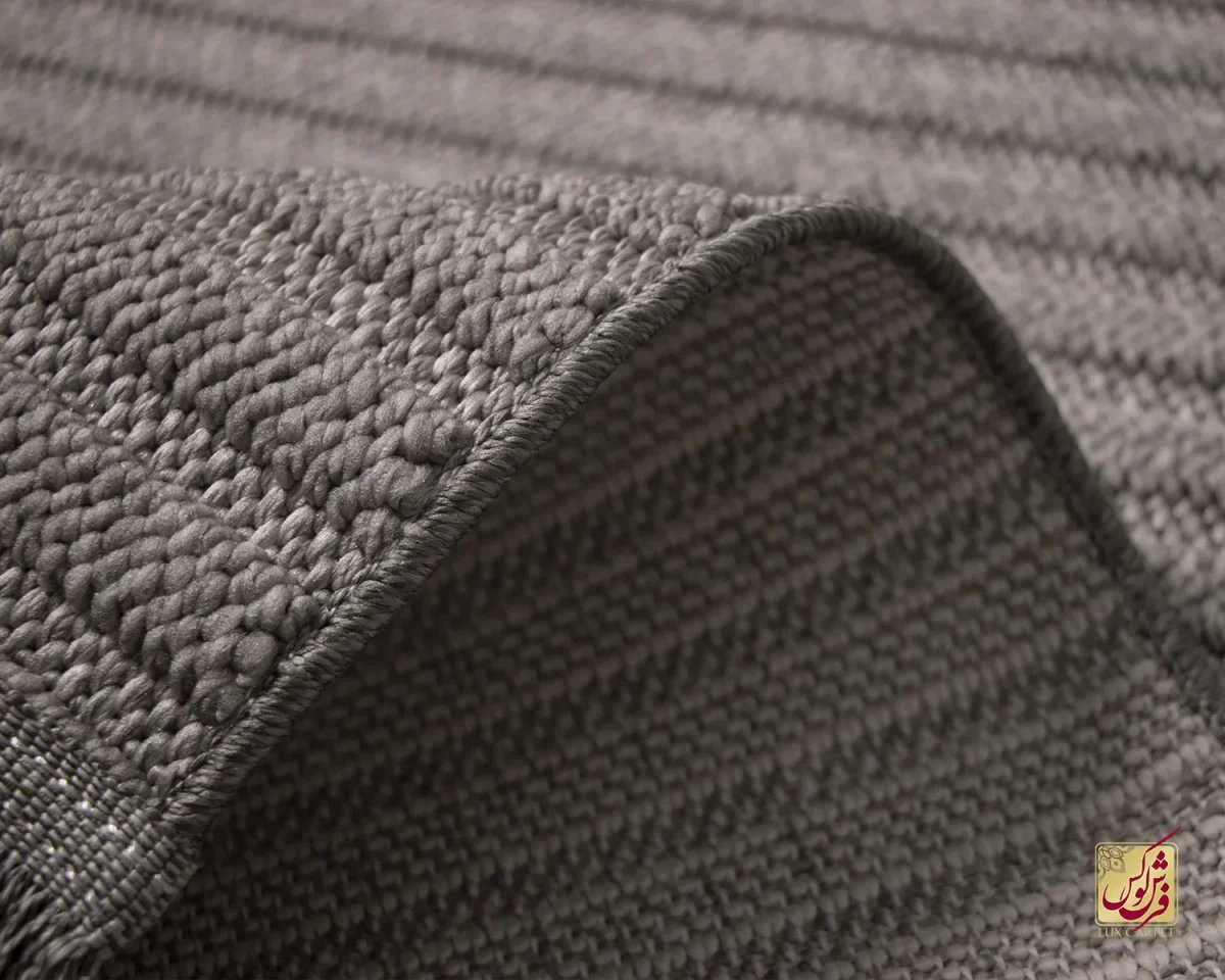 فرش مینیمال 3310 طوسی تیره