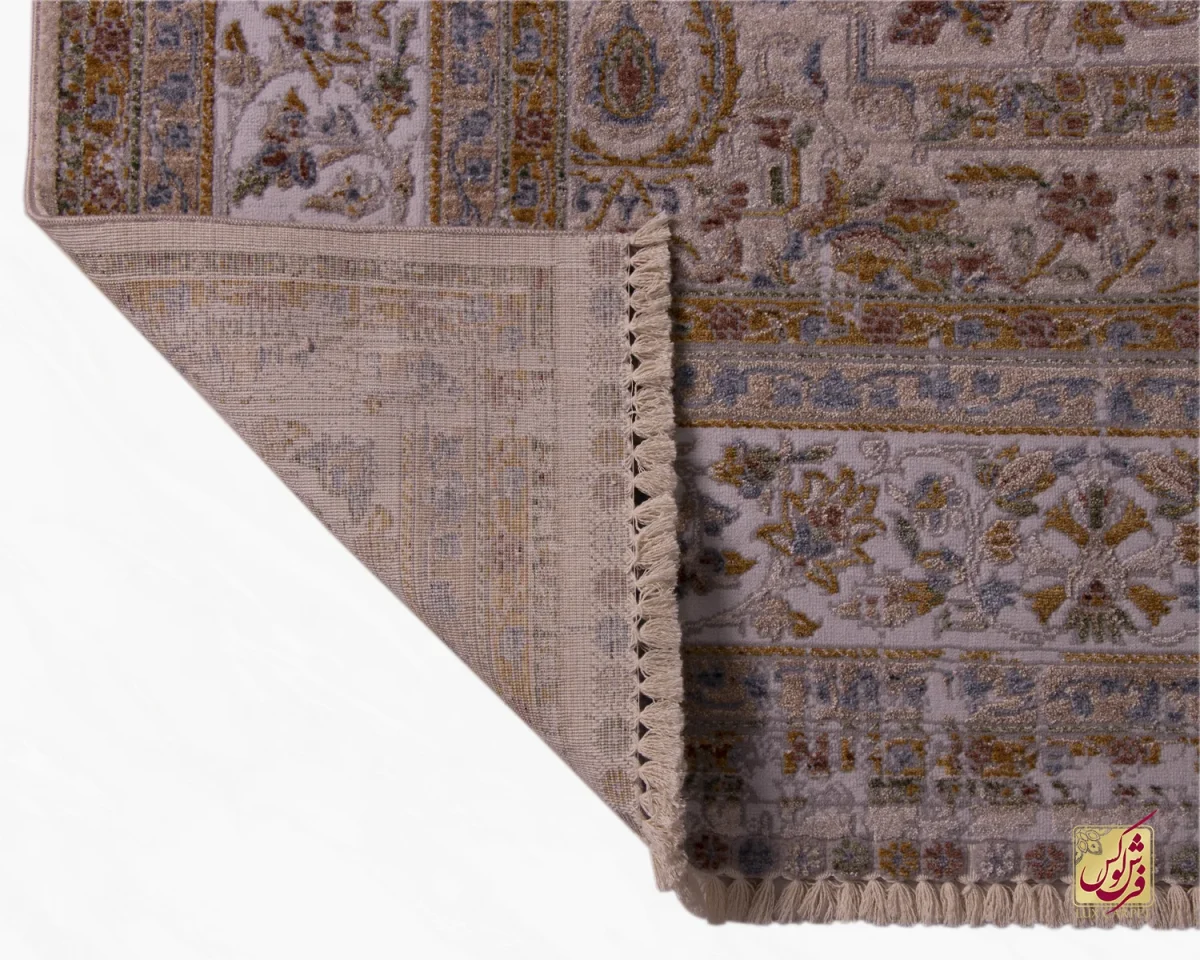 فرش وینتیج 60233 نسکافه ای