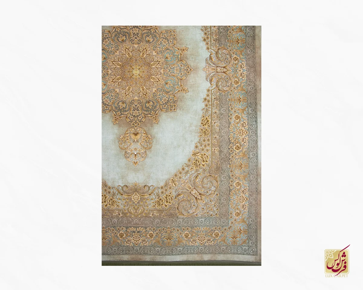 6متری (101) فرش لوکس10122 تمام رنگ - تصویر 1