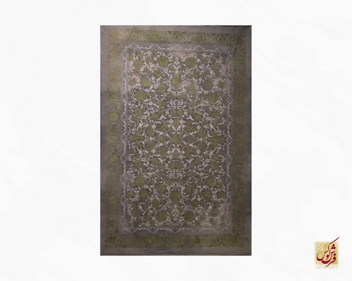 6متری (41) فرش وینتیج 2007 طوسی طلایی - تصویر 1