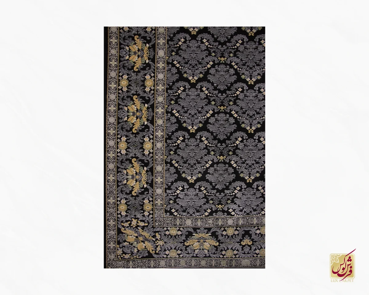 فرش عرش برزین طوسی کاهویی - تصویر 2