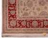 فرش کلاسیک C15113 کرم گلی