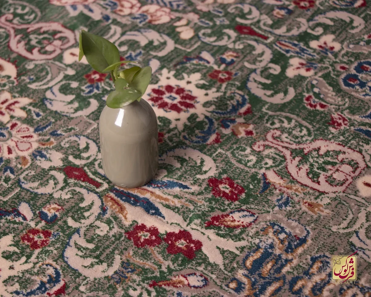 فرش وینتیج HR 188 نسکافه ای
