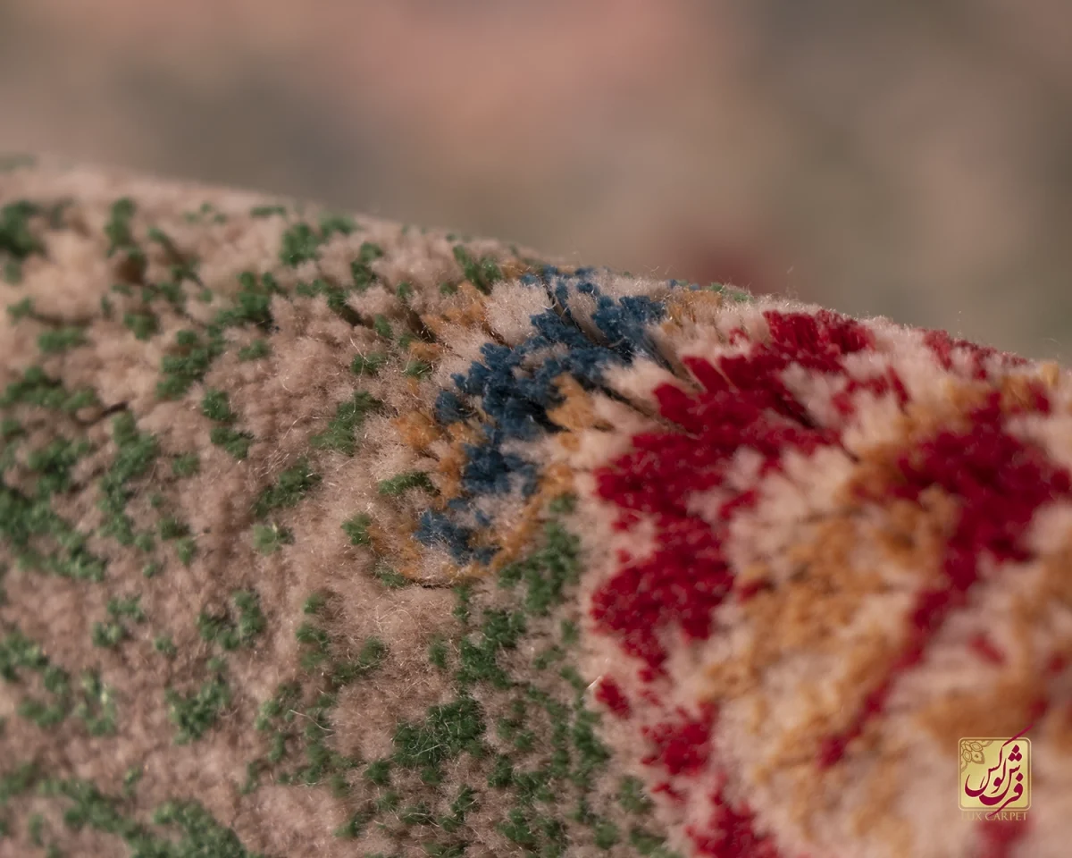 فرش وینتیج HR 188 نسکافه ای