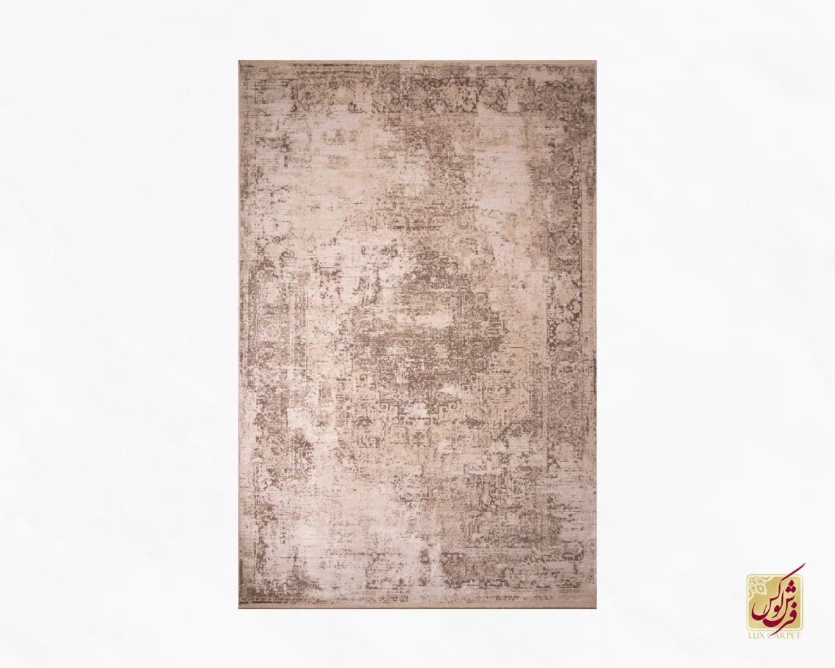 فرش وینتیج MC11 کرم سبز