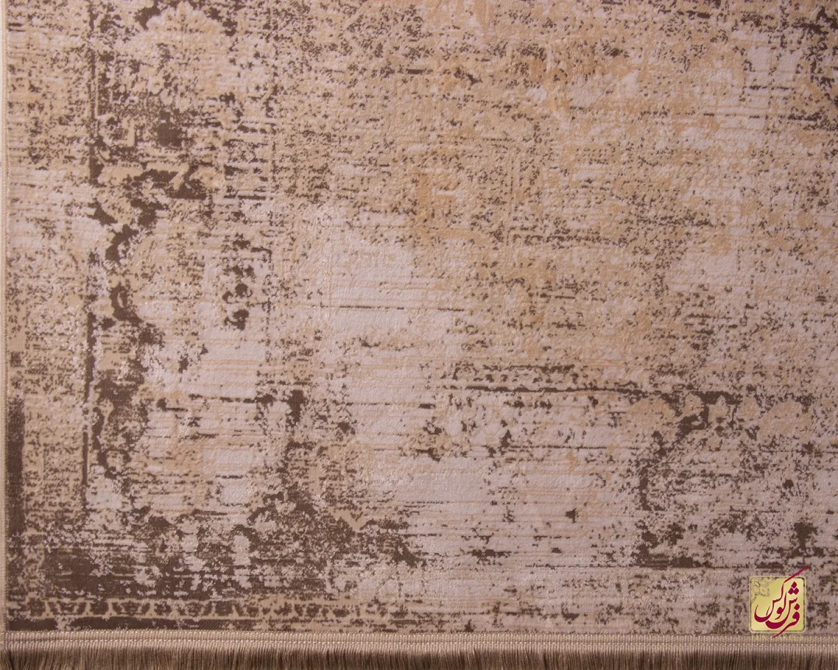 فرش وینتیج MC11 کرم سبز