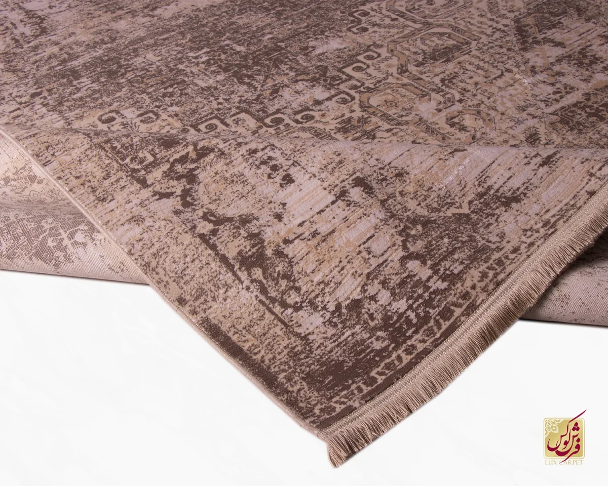 فرش وینتیج MC11 کرم سبز