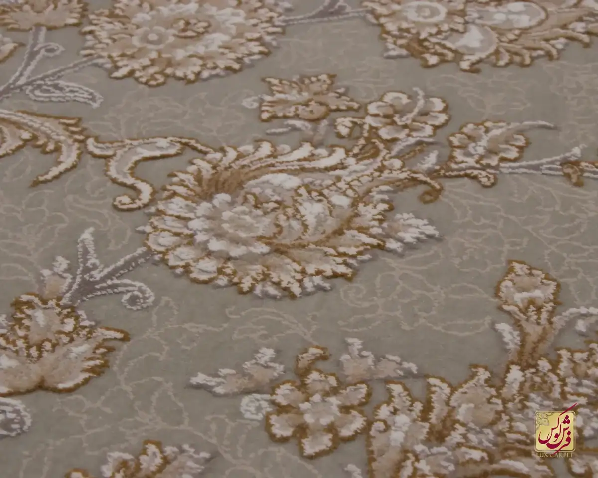 فرش کلاسیک 1507 سبز - تصویر 6