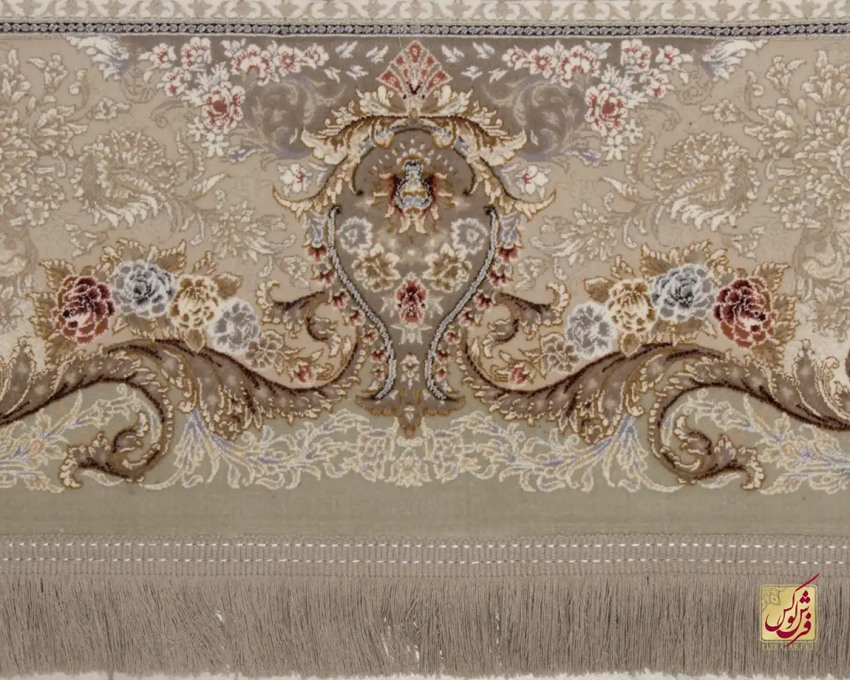 فرش کلاسیک 1507 سبز - تصویر 7