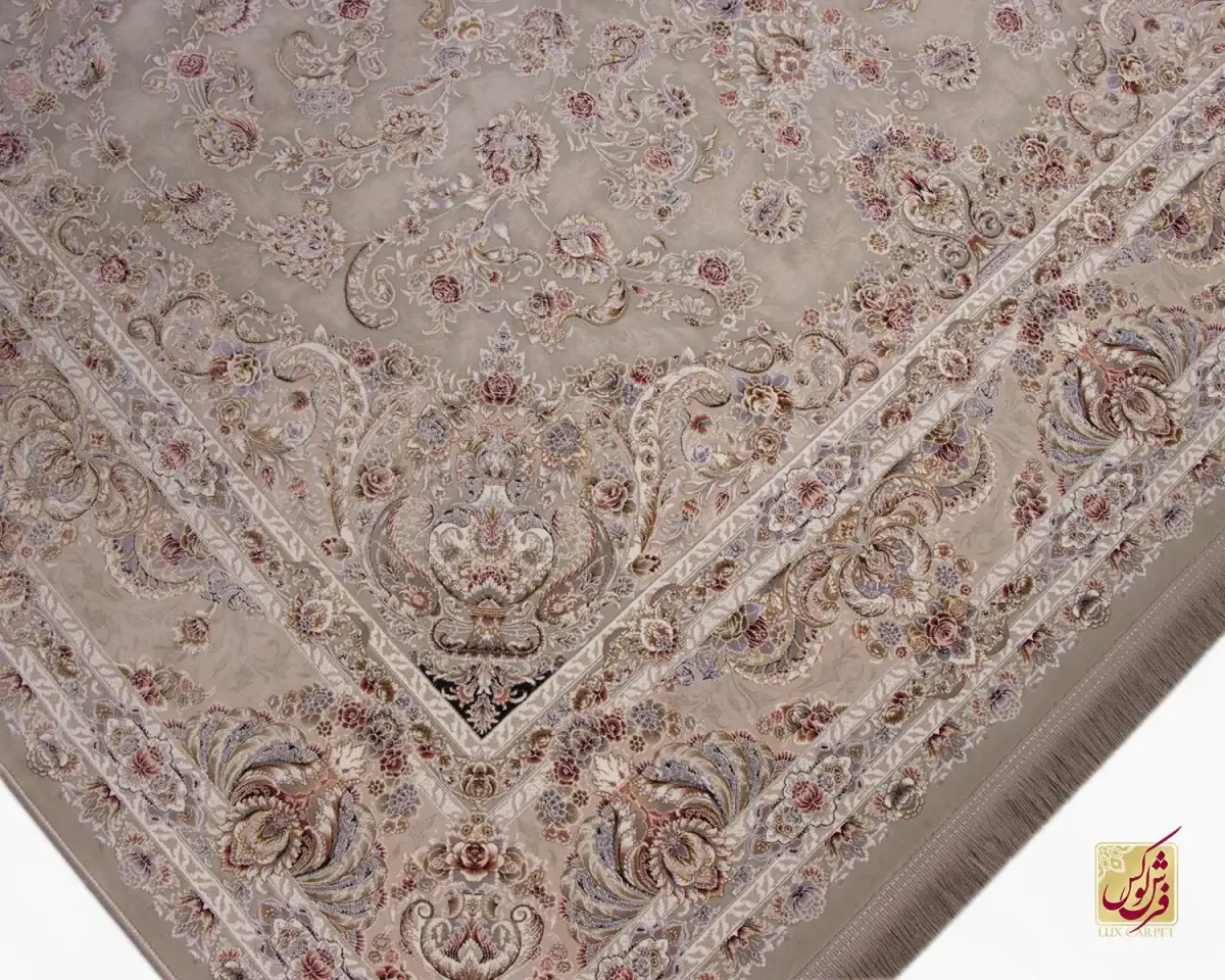 فرش کلاسیک 1509 بژ - تصویر 9