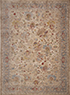 فرش وینتیج 30216 کرم نسکافهای