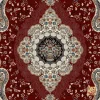 فرش کلاسیک 7005 لاکی طوسی - تصویر 4
