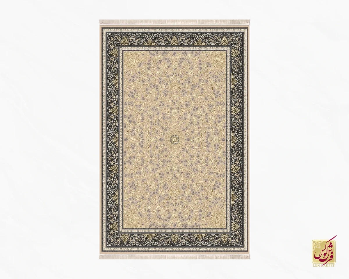 فرش کلاسیک 6012 موکا - تصویر 2