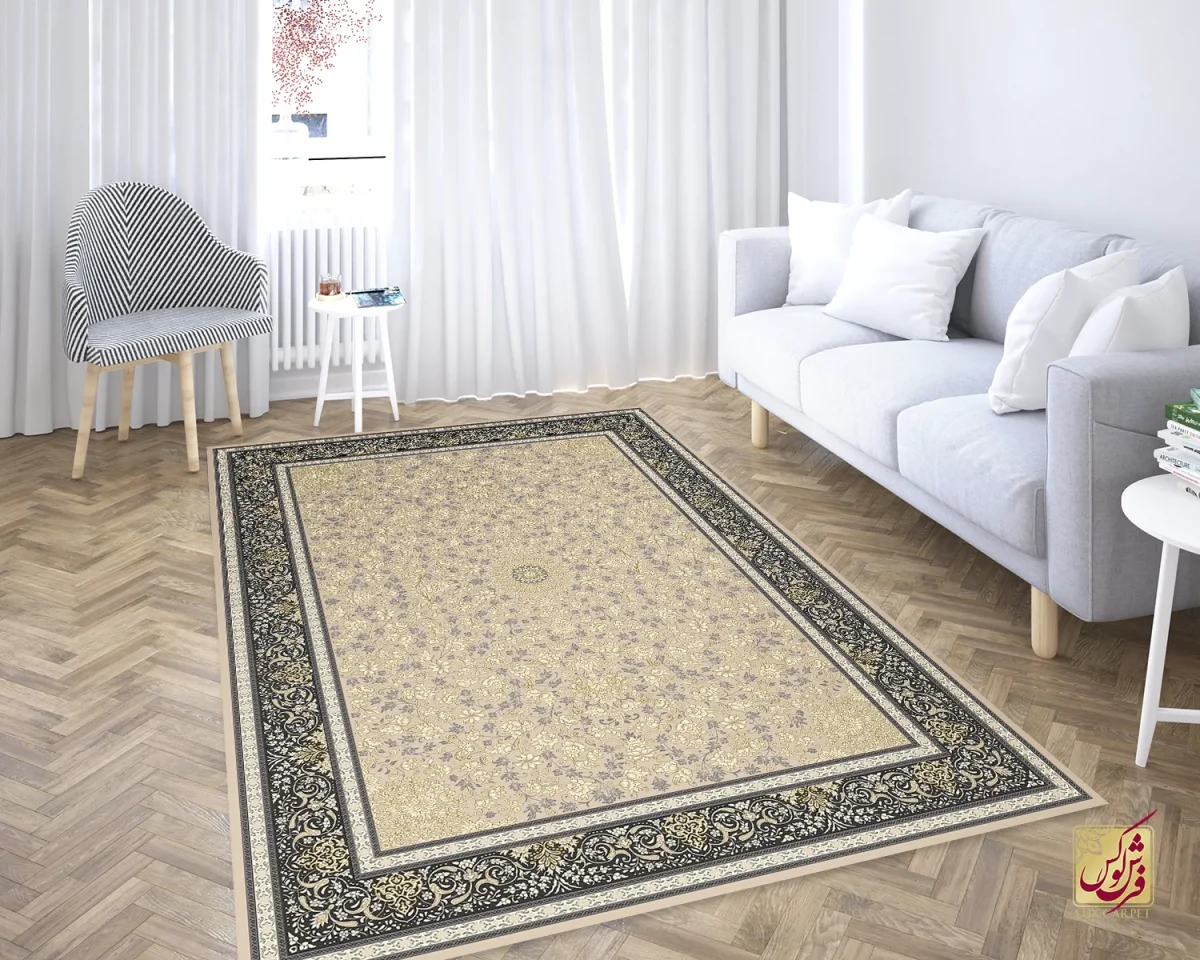 MOKA-4 فرش کلاسیک 6012 موکا