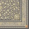 فرش کلاسیک 6012 نقره ای طلایی - تصویر 3