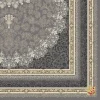 فرش کلاسیک 6016 نقره ای - تصویر 3