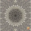 فرش کلاسیک 6016 نقره ای - تصویر 4