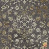 فرش کلاسیک 6018 نقره ای طلایی - تصویر 4