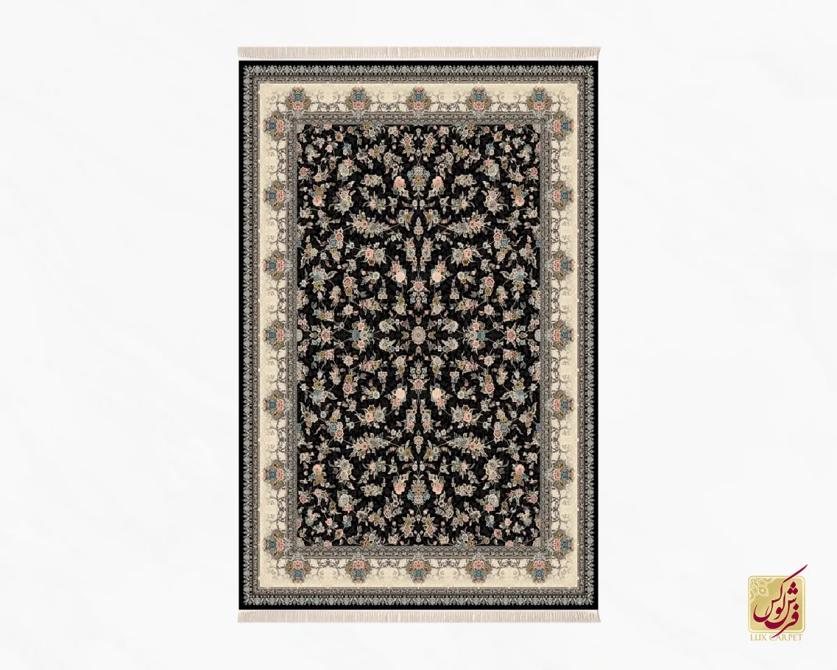 فرش افشان سرمه ای